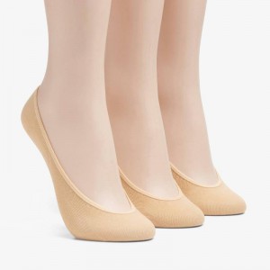 Clarks 3 pack Solid Liner Sock Marroni | CLKS-84174
