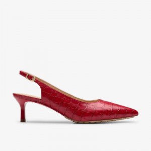 Clarks Adela Sling Rosse | CLKS-85189