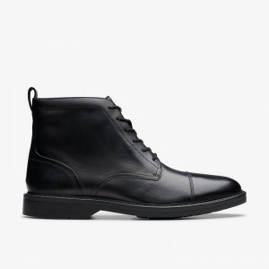 Clarks Aldwin Cap Nere | CLKS-84377