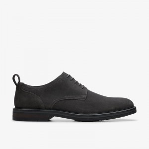 Clarks Aldwin Lace Grigie Scuro | CLKS-84359