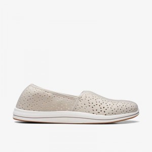 Clarks Breeze Emily Grigie Chiaro Marroni | CLKS-84862