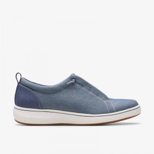 Clarks Breeze Sky Lace Blu Marino | CLKS-85182