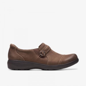 Clarks Carleigh Pearl Grigie Marroni | CLKS-84797