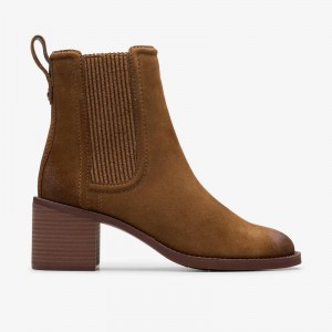 Clarks Chamberly Top Marroni | CLKS-85482