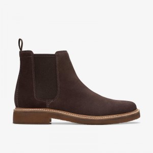 Clarks Clarkdale Easy Marroni Scuro | CLKS-84542