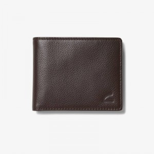 Clarks Classic Pebble Slimfold Wallet Marroni | CLKS-84166