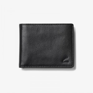 Clarks Classic Pebble Slimfold Wallet Nere | CLKS-84167