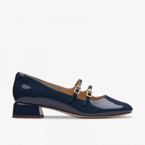 Clarks Daiss30 Shine Blu Marino | CLKS-85044