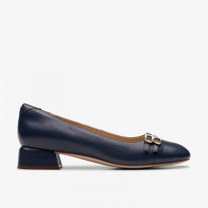 Clarks Daiss 30 Court Blu Marino | CLKS-85215