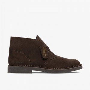 Clarks Desert Boot Evo Marroni Scuro | CLKS-84603