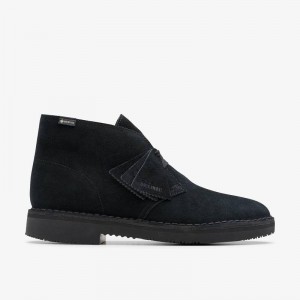 Clarks Desert Boot Gore-Tex Nere | CLKS-84611