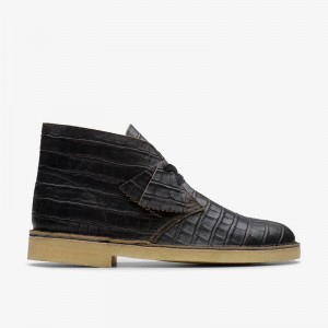 Clarks Desert Boot Nere | CLKS-84594