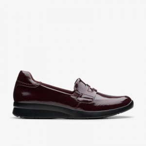 Clarks Ellowyn Penny Bordeaux | CLKS-85432