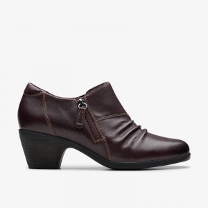 Clarks Emily 2 Braley Marroni Scuro | CLKS-85537