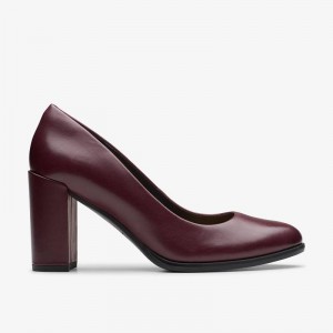Clarks Freva85 Court Bordeaux | CLKS-85013
