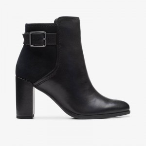 Clarks Freva 85 Buckle Nere | CLKS-85502