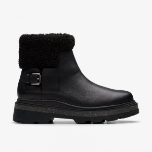 Clarks Hencroft Madi Waterproof Nere | CLKS-85508