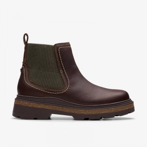 Clarks Hencroft Step Waterproof Marroni | CLKS-85514