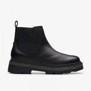 Clarks Hencroft Step Waterproof Nere | CLKS-85512