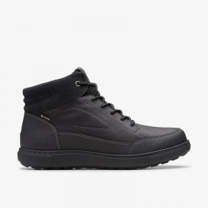 Clarks Mapstone Hi Gore-Tex Nere | CLKS-84250