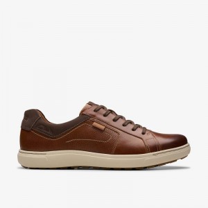 Clarks Mapstone Lace Marroni | CLKS-84225