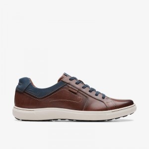 Clarks Mapstone Lace Marroni | CLKS-84226