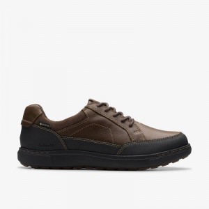 Clarks Mapstone Lo Gore-Tex Marroni Scuro | CLKS-84248