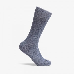 Clarks Marled Crew Sock Blu Marino | CLKS-84172