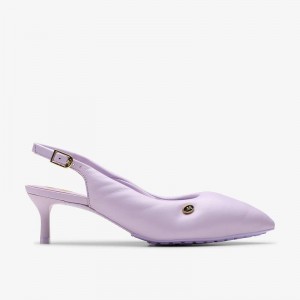 Clarks Martine Rose Womens Sling 1 Viola | CLKS-85268