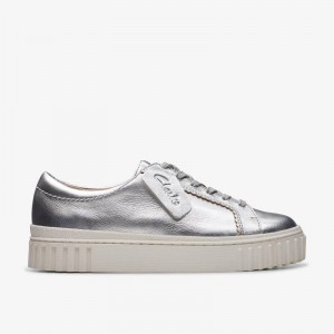 Clarks Mayhill Walk Argento Metal | CLKS-85180