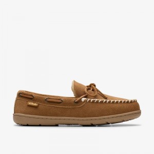 Clarks Michel Rise Slippers Marroni | CLKS-84208