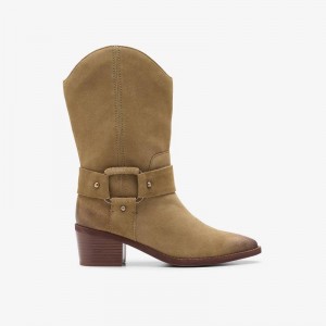 Clarks Morzine Rise Marroni Scuro | CLKS-85564