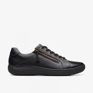 Clarks Nalle Lace Nere Nere | CLKS-85174