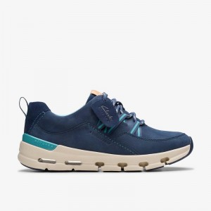 Clarks Nature X Tie Waterproof Blu Marino | CLKS-85159
