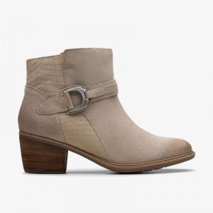 Clarks Neva Buckle Grigie | CLKS-85447