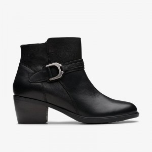 Clarks Neva Buckle Nere | CLKS-85446