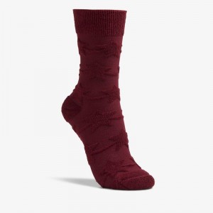Clarks Raised Star Sol Sock Bordeaux | CLKS-84660