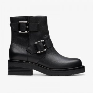 Clarks Rebelle Buckle Nere | CLKS-85515