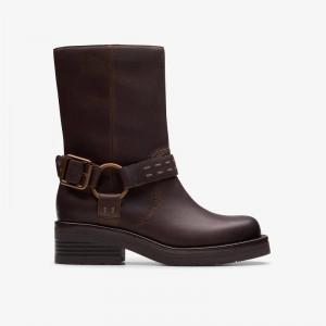 Clarks Rebelle Up Marroni Profondo | CLKS-85522