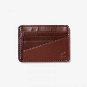 Clarks Shine Credit Card Holder Marroni | CLKS-84160