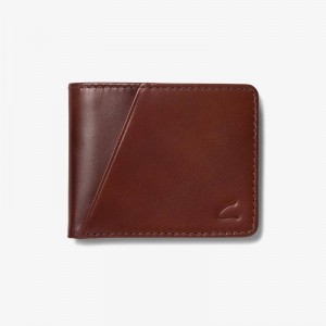 Clarks Shine Passcase Wallet Marroni | CLKS-84162