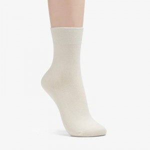 Clarks Solid Dress Crew Bianche | CLKS-84631