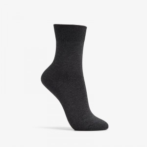 Clarks Solid Dress Crew Sock Grigie | CLKS-84633