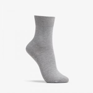 Clarks Solid Dress Crew Sock Grigie | CLKS-84630