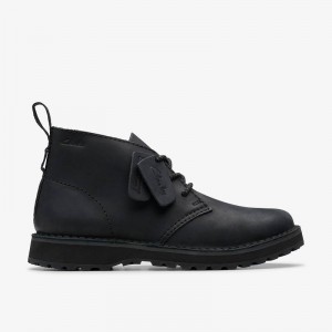 Clarks Solsbury Desert Boot Nere | CLKS-84565