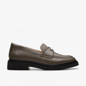 Clarks Splend Edge Verde Oliva Scuro | CLKS-85376