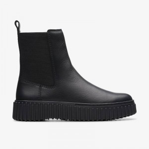 Clarks Torhill Maple Nere | CLKS-85462