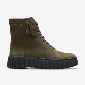 Clarks Torhill Rise Verdi Scuro | CLKS-85563