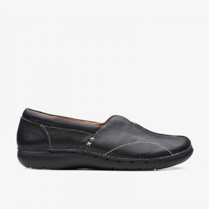 Clarks Un Loop Stride Nere | CLKS-84774