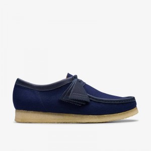 Clarks Wallabee Blu Marino | CLKS-84510